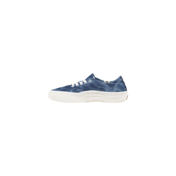 Dunkelblaue Stoff-Sneaker