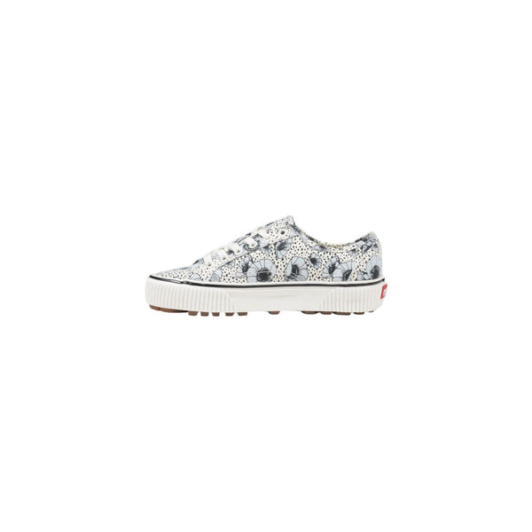 Blaue Textil-Sneakers mit niedrigem Schaft