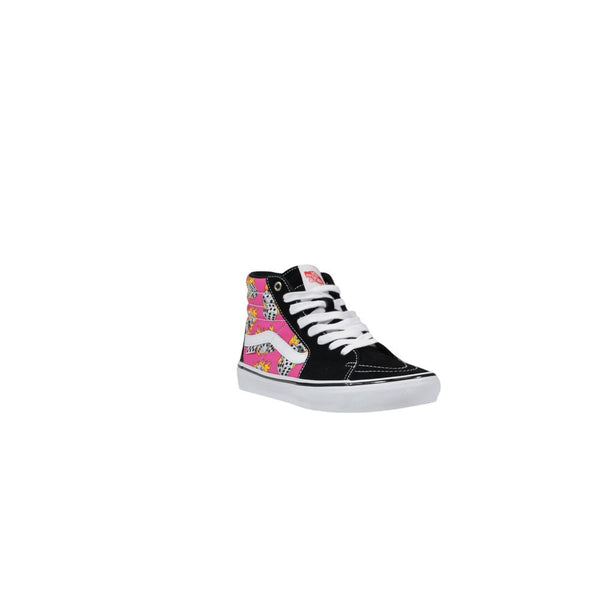 Pinke Wildleder-High-Top-Sneaker