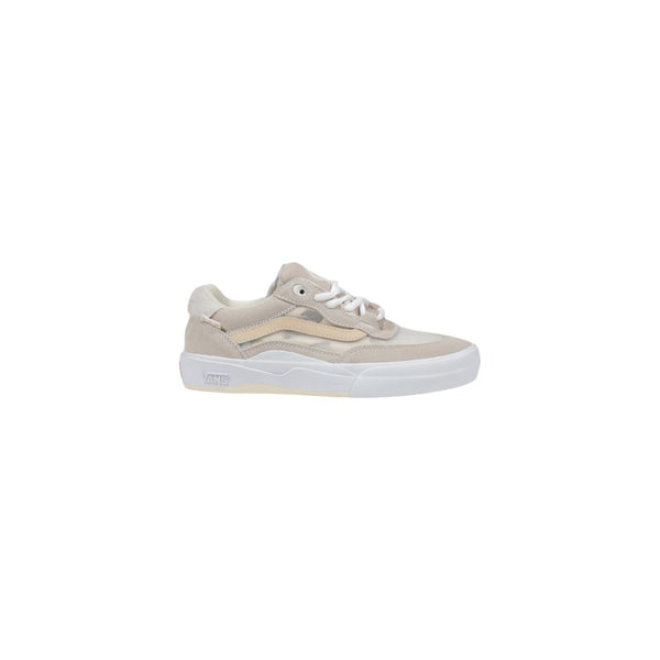Beigefarbene Wildleder-Sneaker