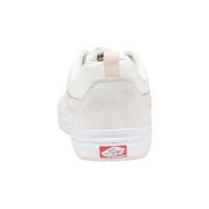 Rosa Leder-Sneakers mit niedrigem Schaft