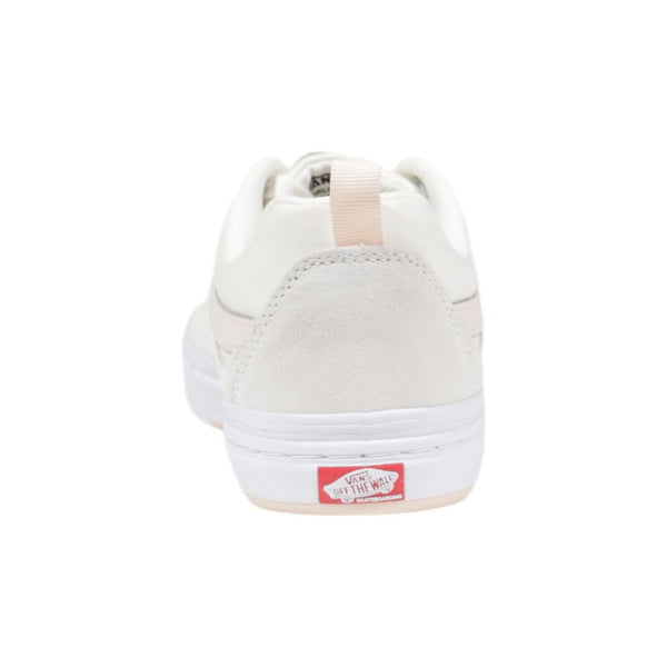 Rosa Leder-Sneakers mit niedrigem Schaft