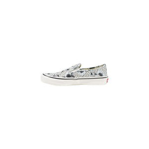 Blaue Leder-Sneaker mit niedrigem Schaft