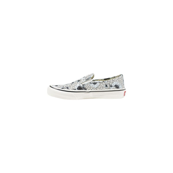 Blaue Leder-Sneaker mit niedrigem Schaft