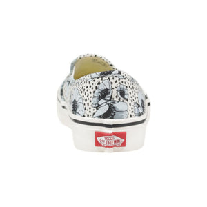 Blaue Leder-Sneaker mit niedrigem Schaft