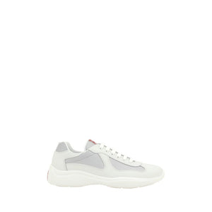 Weiße Kalbshaut Bos Taurus Sneakers mit niedrigem Schaft
