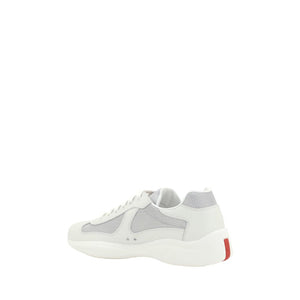 Weiße Kalbshaut Bos Taurus Sneakers mit niedrigem Schaft