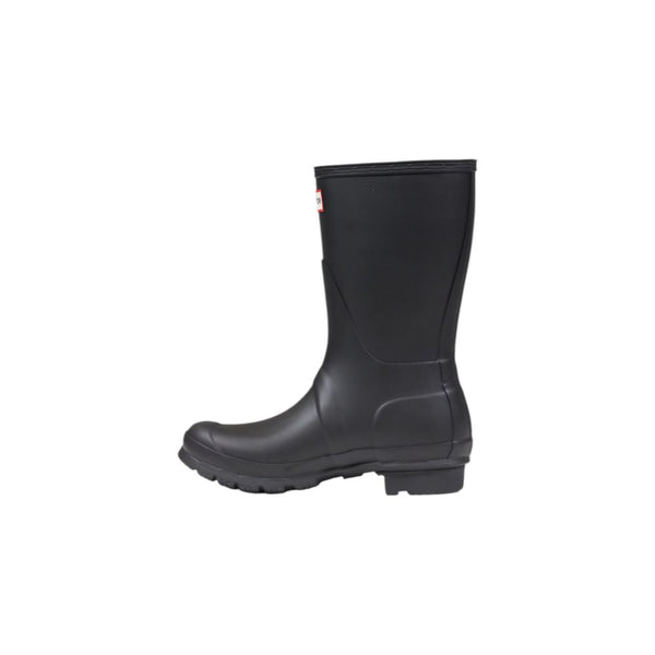 Schwarze Ankle Boots aus recyceltem Polyester