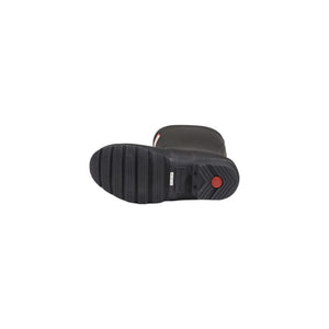 Schwarze Ankle Boots aus recyceltem Polyester