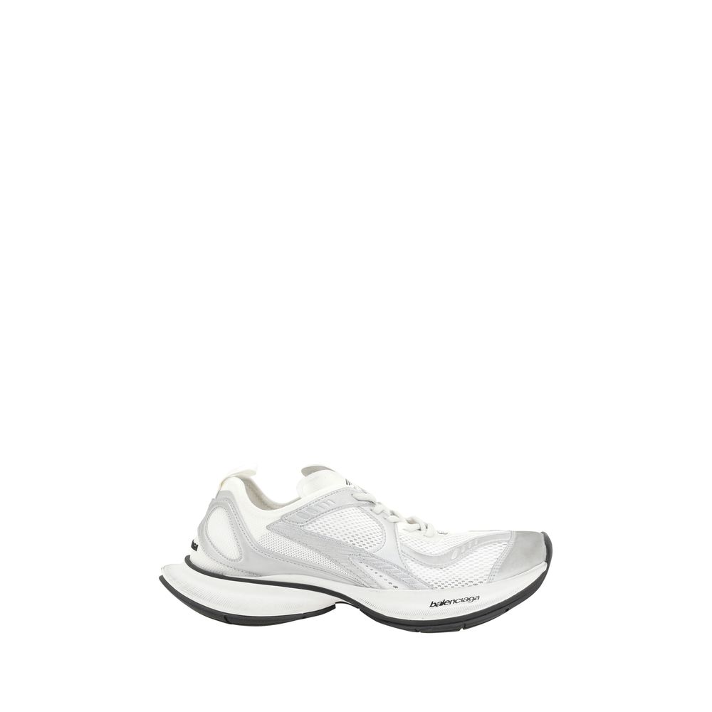 Weiße Polyethylen-Sportschuhe