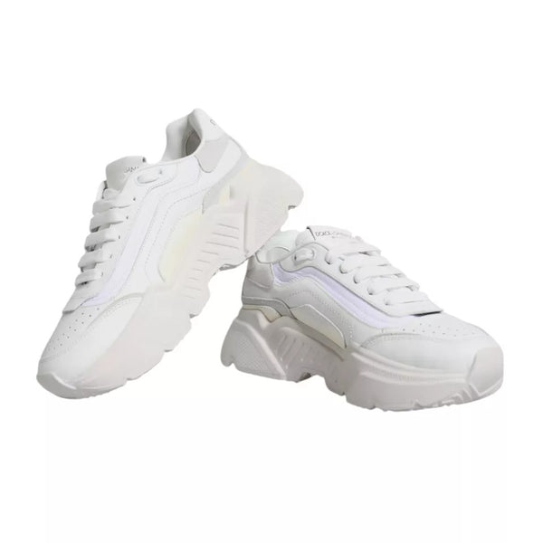 Weiß Daymaster Low Top Turnschuhe Schuhe