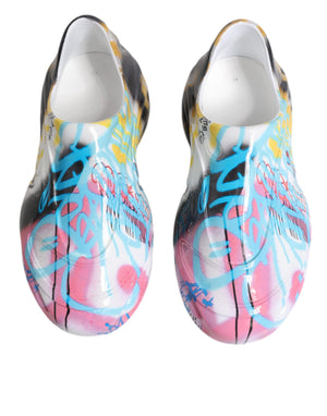 Multicolor Graffiti Daymaster Turnschuhe Schuhe