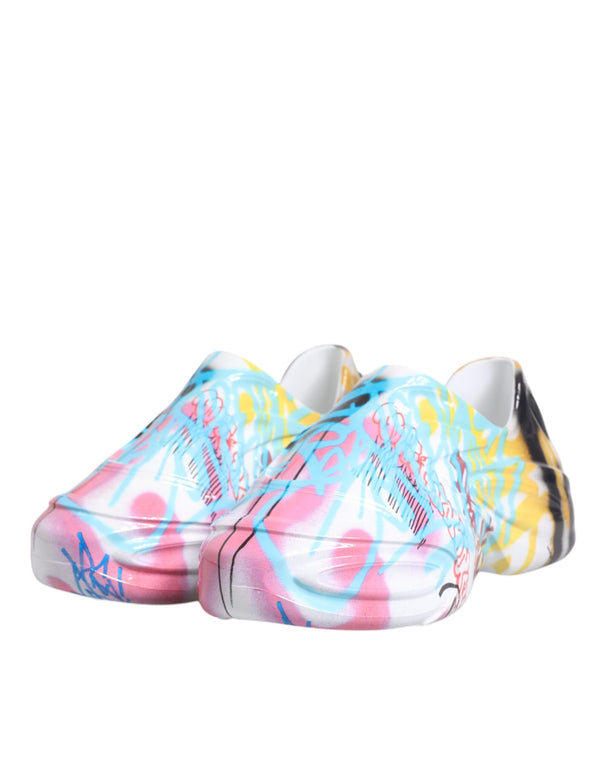 Multicolor Graffiti Daymaster Turnschuhe Schuhe