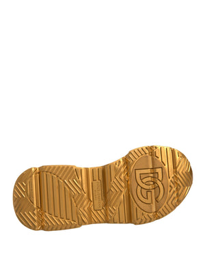Weiß Gold Daymaster Low Top Turnschuhe Schuhe
