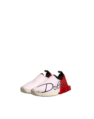 Weiß Rot Low Top Sorrento Turnschuhe Schuhe