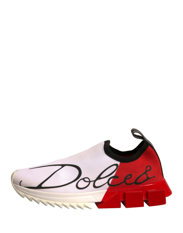Weiß Rot Low Top Sorrento Turnschuhe Schuhe