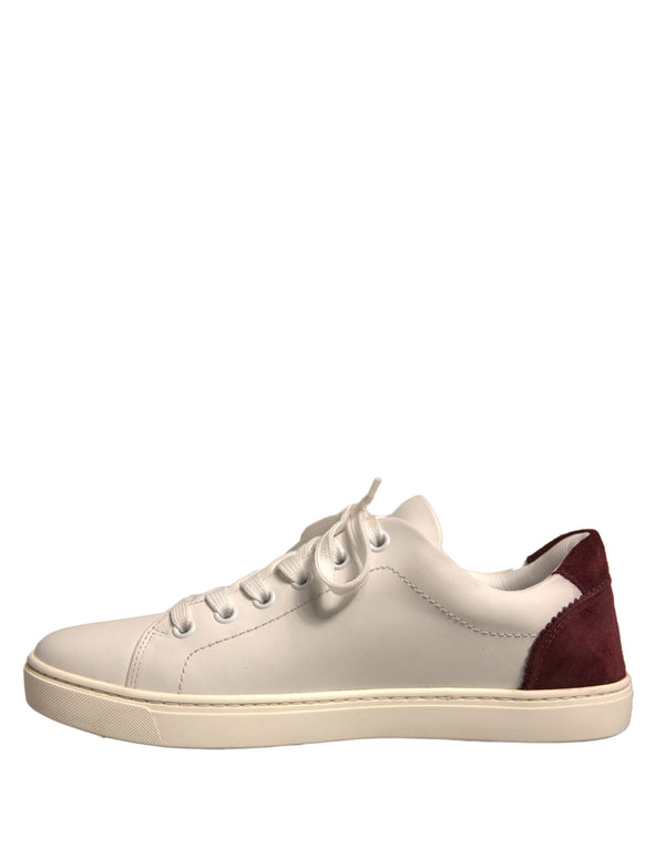 Weiß Wildleder Leder Low Top Turnschuhe Schuhe
