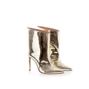 Multicolor Lacklederstiefel