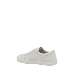 Weiße Kalbshaut Bos Taurus Sportschuhe