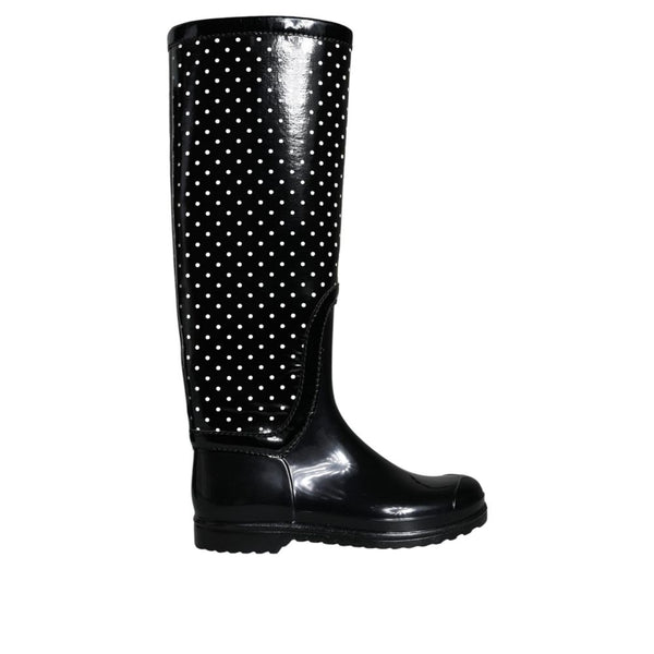 Elegante Gummistiefel in Schwarz
