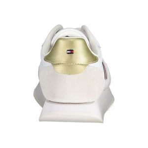 Weißes Leder Damen Sneaker