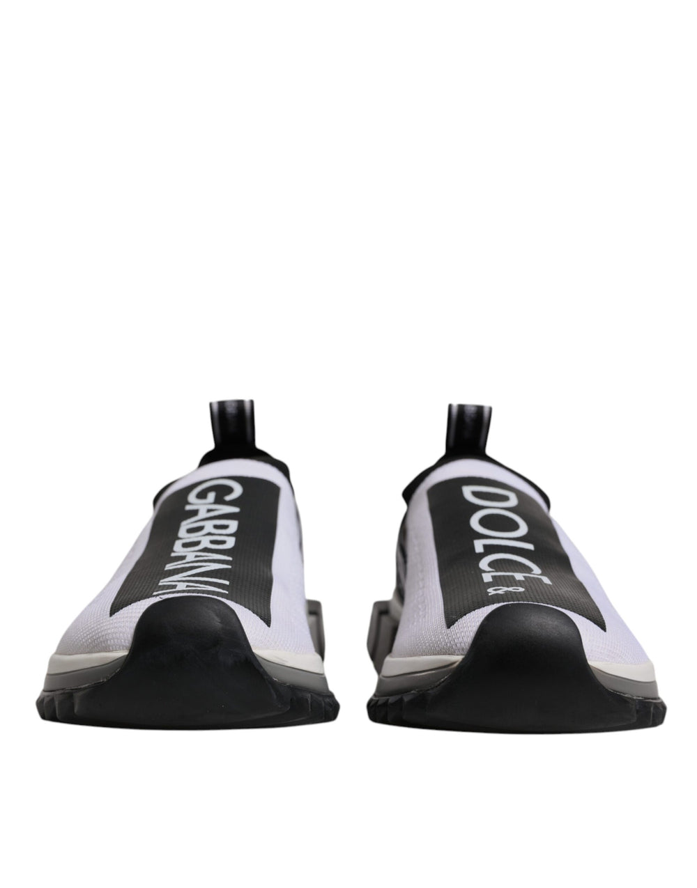 Weiß Schwarz Slip On Sorrento Sneakers Schuhe