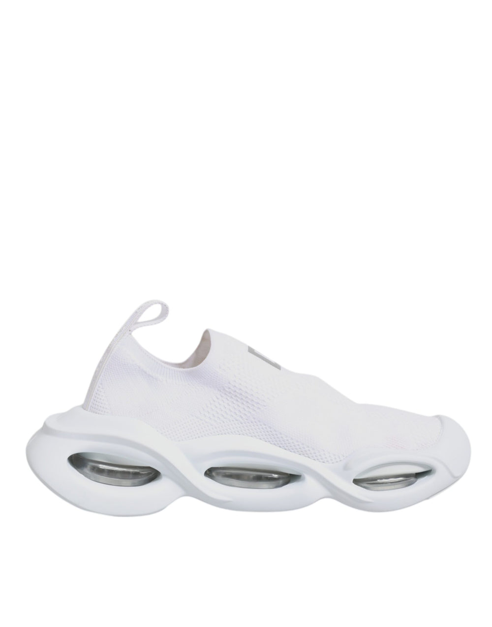 Weiß Slip On Wave Low Top Turnschuhe Schuhe