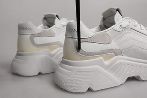 Weiß Daymaster Low Top Turnschuhe Schuhe