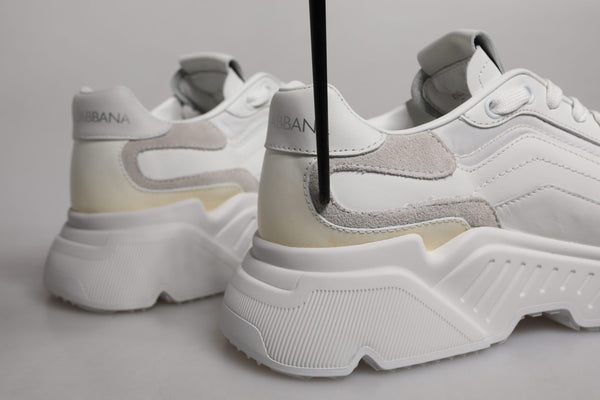 Weiß Daymaster Low Top Turnschuhe Schuhe