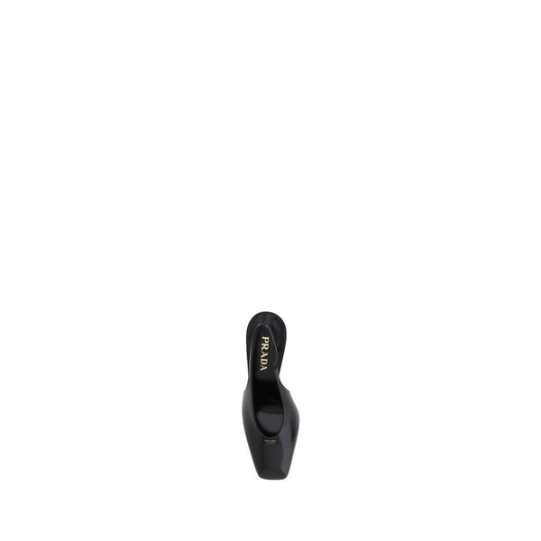 Schwarze Kalbsleder Pumps