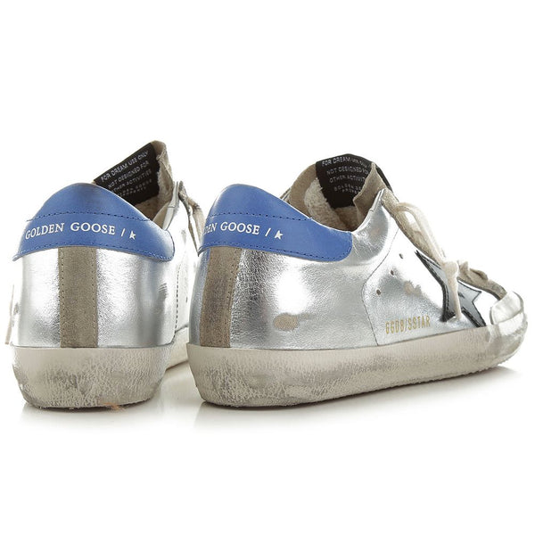 Graue Kalbsleder Sneaker