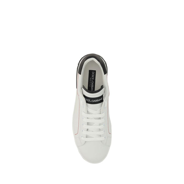 Weiße Kalbshaut Bos Taurus Sneakers mit niedrigem Schaft