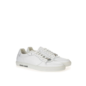 Weiße Leder Turnschuhe Luxe Footwear
