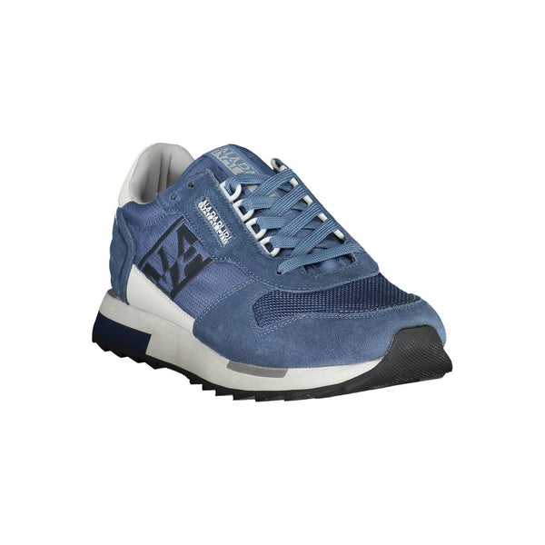 Blauer Polyester Herren Sneaker