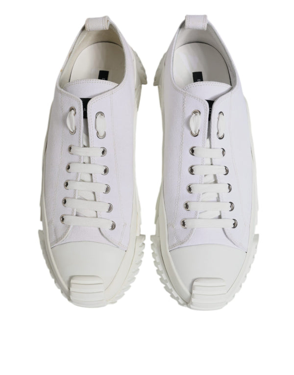 Weiß Leder Low Top NS1 Turnschuhe Schuhe