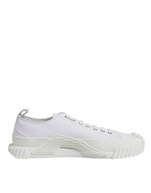 Weiß Leder Low Top NS1 Turnschuhe Schuhe