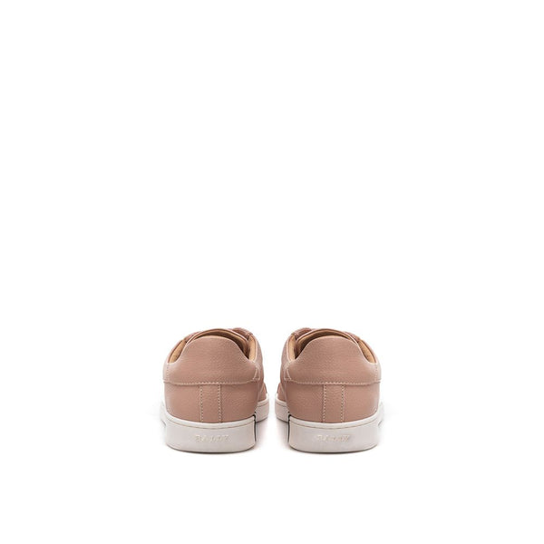 Elegante rosa Leder-Sneakers für Frauen