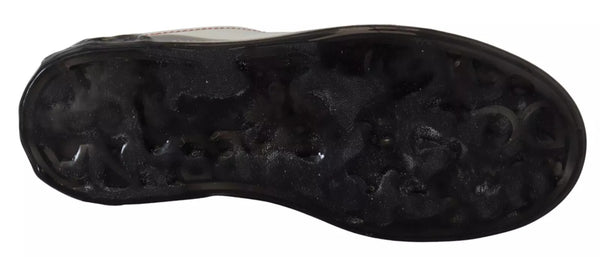 Weiß Leder Portofino Turnschuhe Schuhe