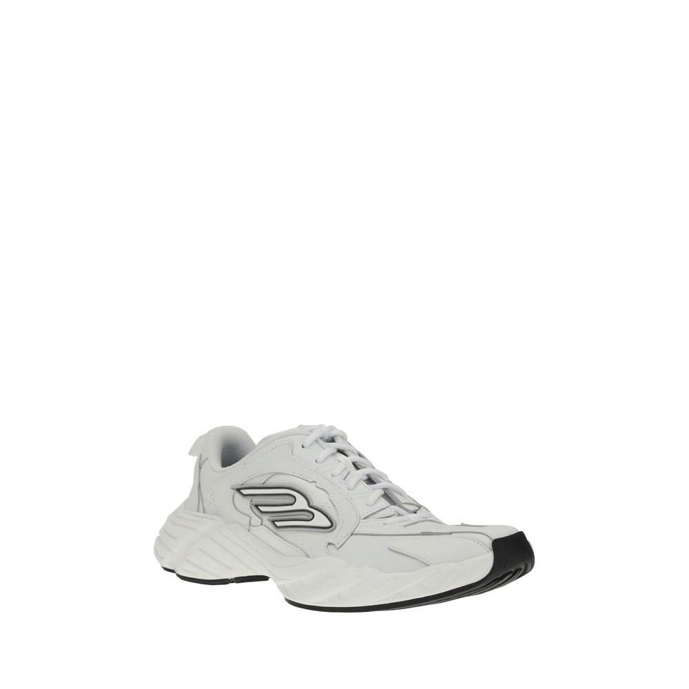 Weiße Kalbshaut Bos Taurus Sportschuhe