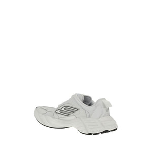 Weiße Kalbshaut Bos Taurus Sportschuhe