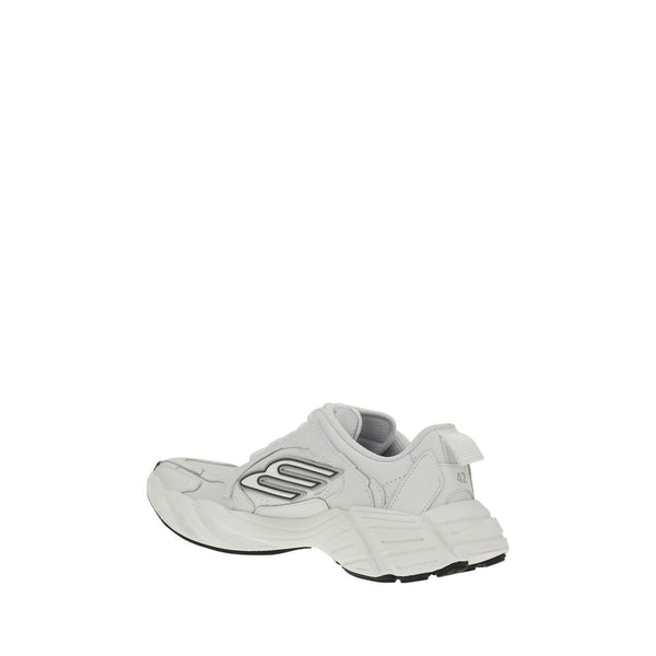 Weiße Kalbshaut Bos Taurus Sportschuhe