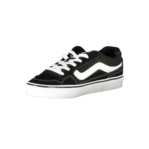 Schwarzer Polyester Sneaker