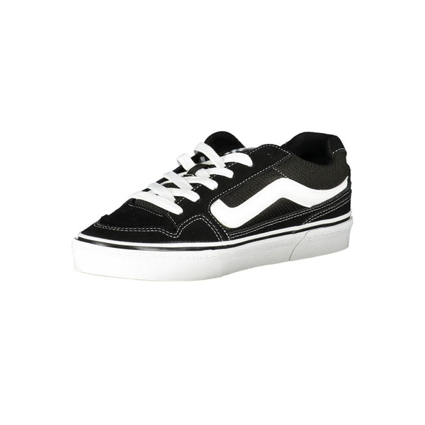 Schwarzer Polyester Sneaker