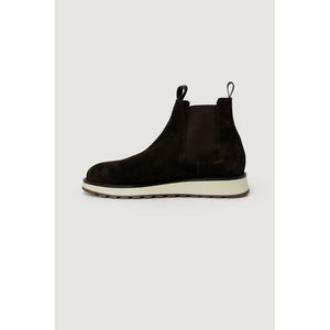 Brauner Wildlederstiefel