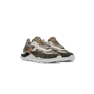 Graue Leder Sneaker