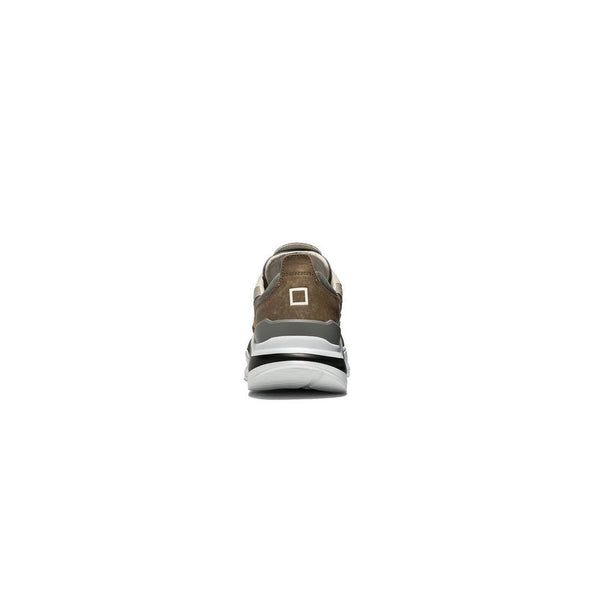 Graue Leder Sneaker