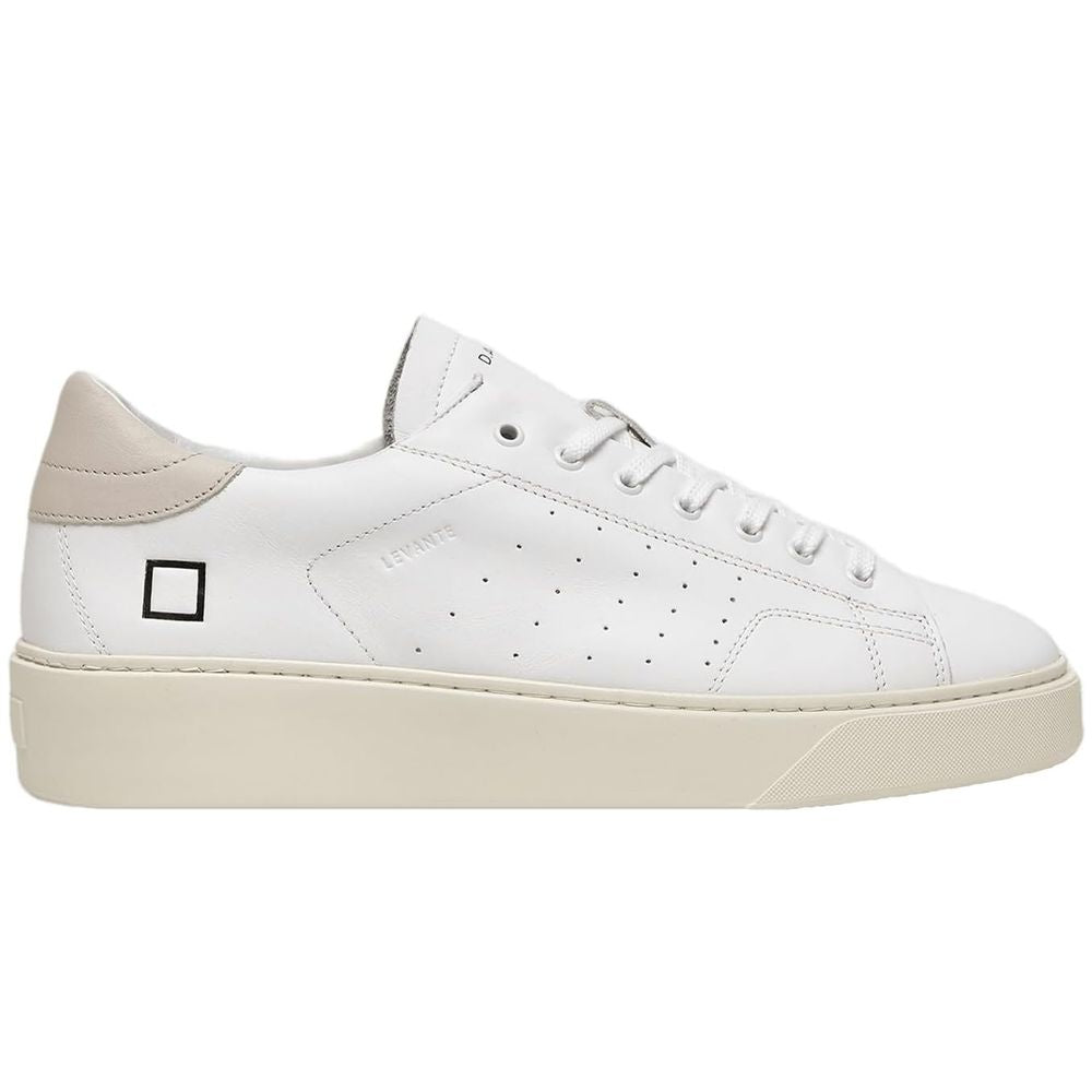 Weißes Leder Sneaker