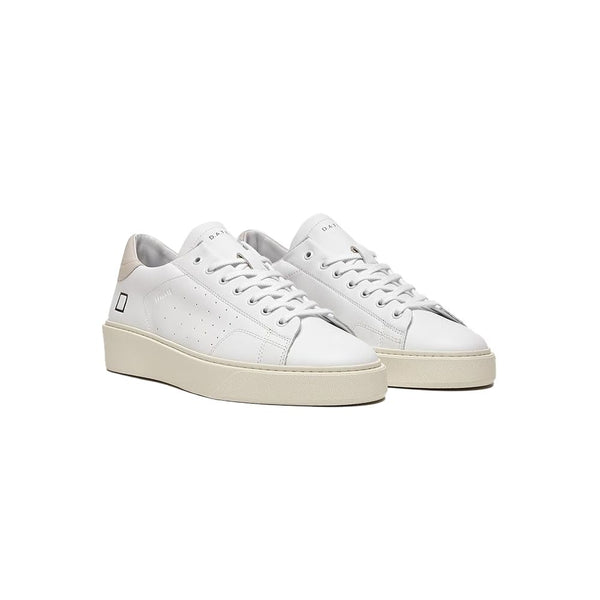 Weißes Leder Sneaker