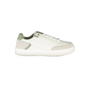 Sneaker aus weißem Polyester