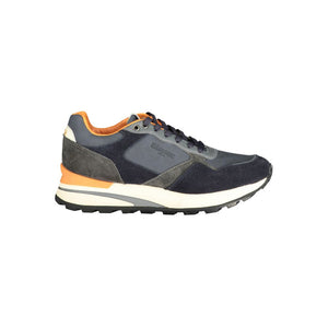Blaue Polyethylen Herren Sneaker